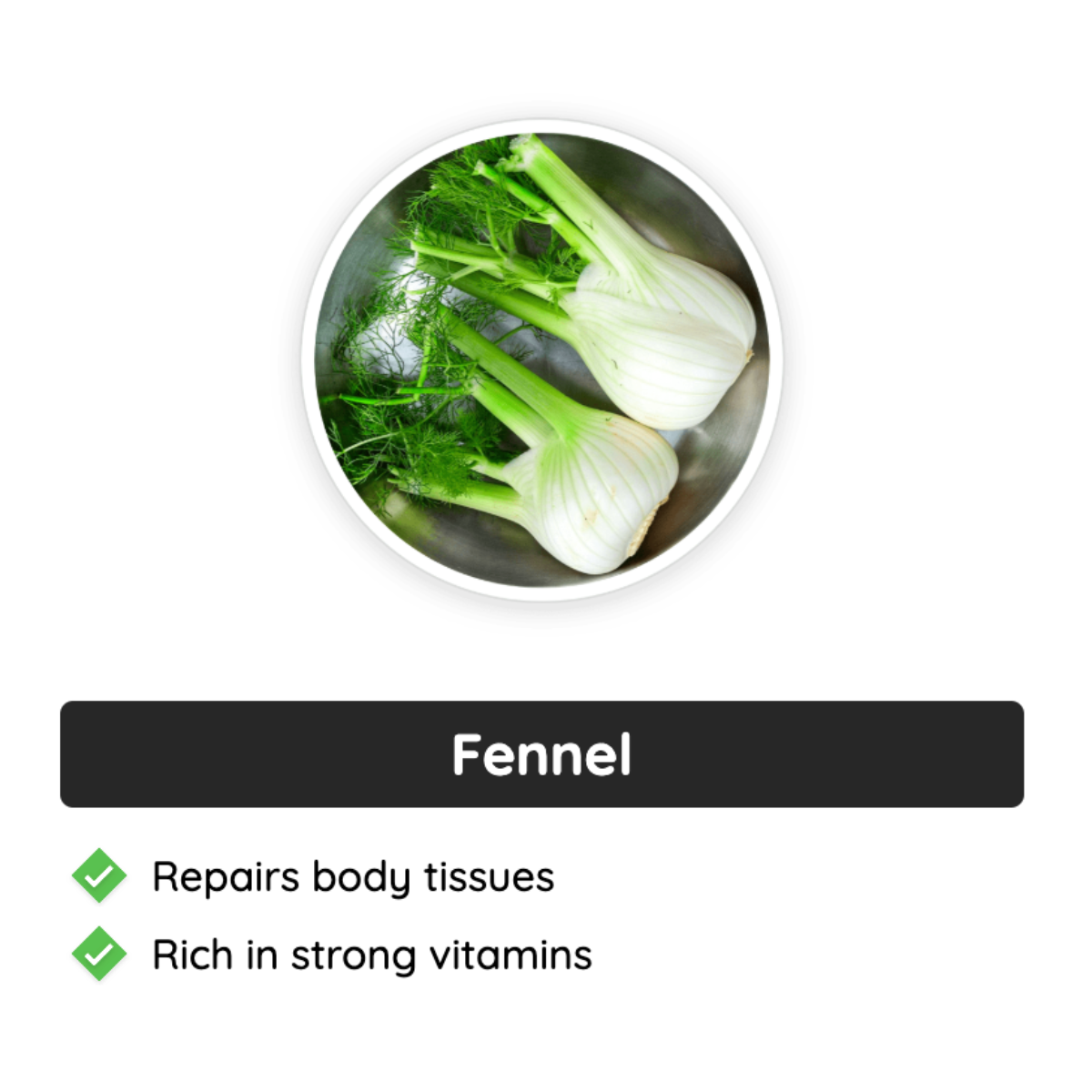 Neotonics Ingredients - Fennel